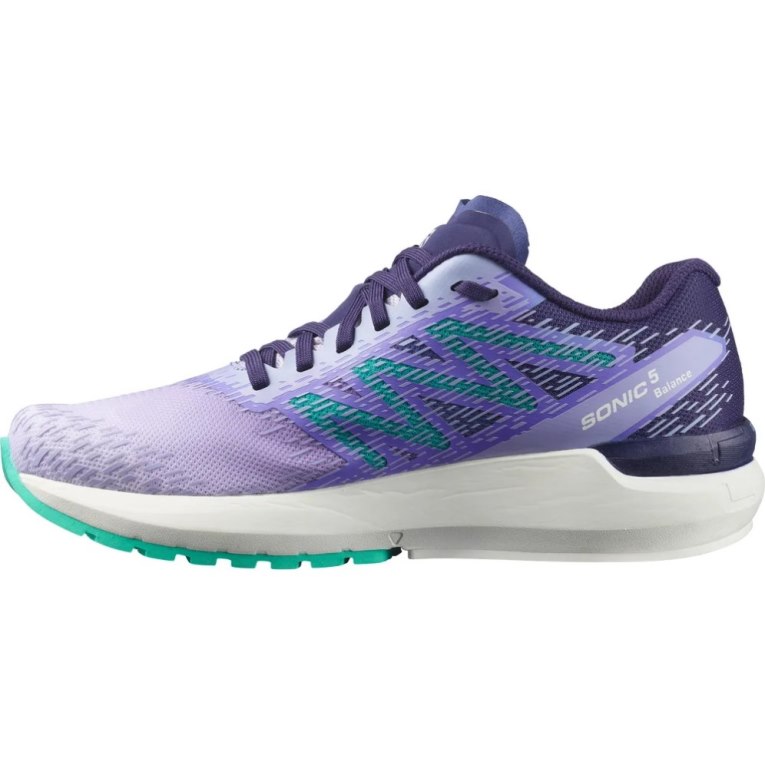 Salomon Sonic 5 Balance Women's Running Shoes Lavender | CA 4F87